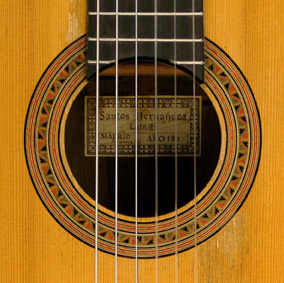 Santos Hernandez 1938 - Guitar 1 - Photo 3