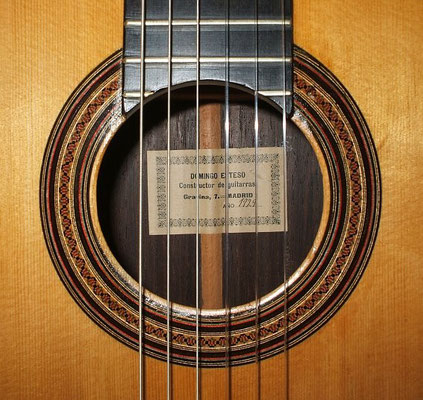 Domingo Esteso 1929 - Guitar 1 - Photo 2