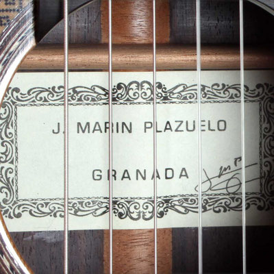 Jose Marin Plazuelo 2010 - Guitar 1 - Photo 2