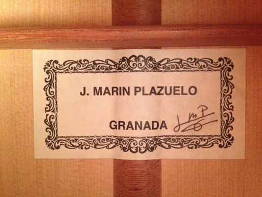 Jose Marin Plazuelo 2015 - Guitar 1 - Photo 2
