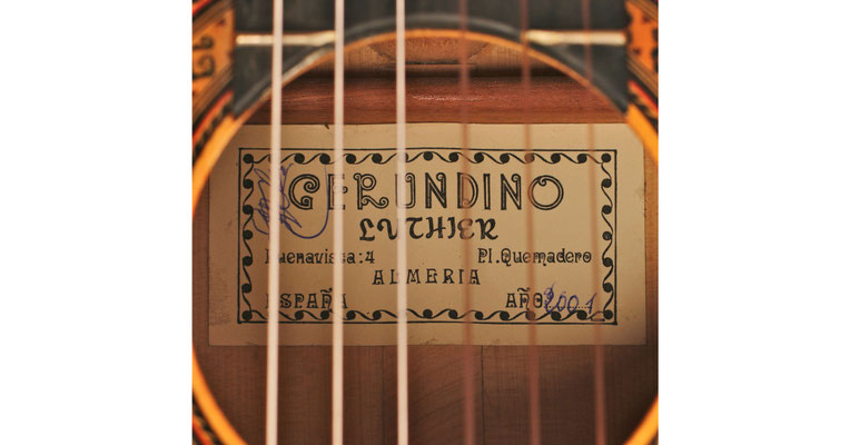 Gerundino Fernandez 2001 - Guitar 1 - Photo 4