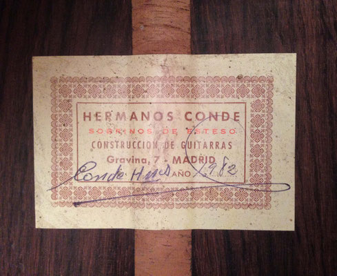 Hermanos Conde 1982 - Guitar 3 - Photo 7