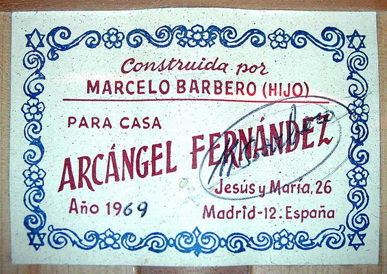 Marcelo Barbero Hijo 1969 - Guitar 1 - Photo 6