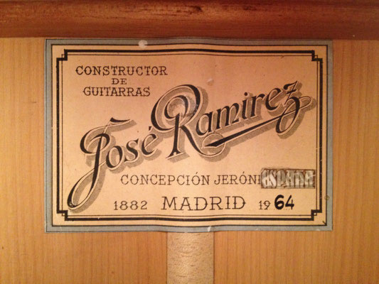 Jose Ramirez 1964 - Guitar 3 - Photo 2