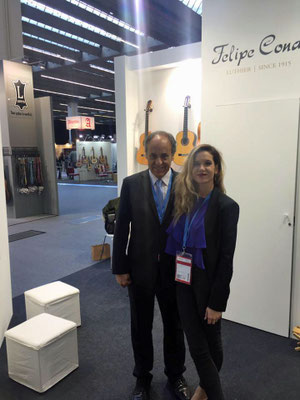 Felipe & Maria Conde @ Musikmesse 2017 Frankfurt, Germany
