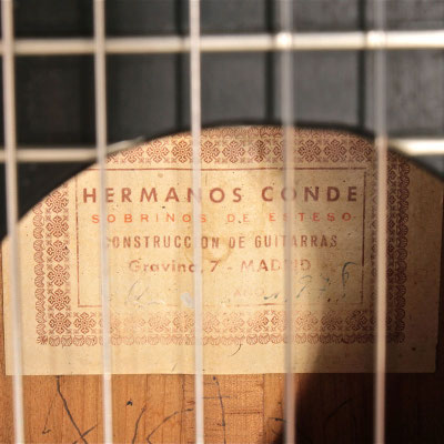 Hermanos Conde 1978 - Guitar 5 - Photo 7