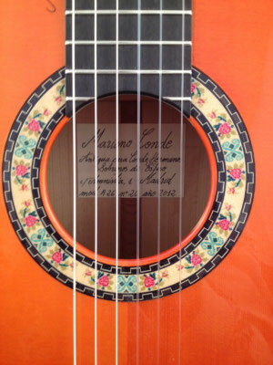 Mariano Conde 2012 - Guitar 4 - Photo 1
