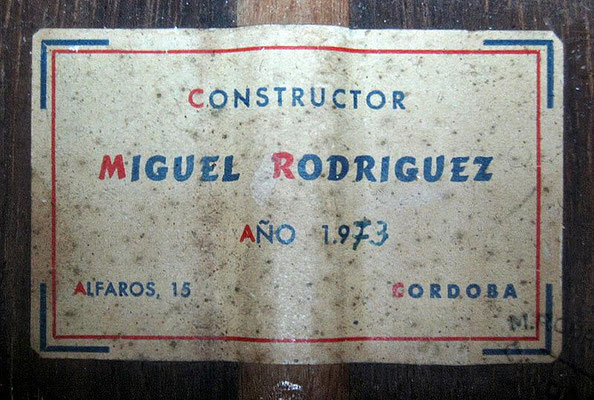 Miguel Rodriguez 1973 - Pepe Romero - Guitar 2 - Photo 6