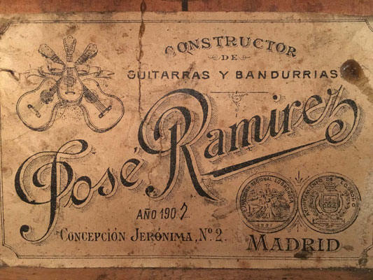 Jose Ramirez 1907 - Guitar 1 - Photo 4