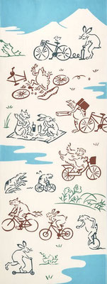 鳥獣戯画　自転車 　 ￥1,430　Kenema