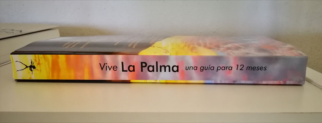 So sieht der Buchrücken von Vive La Palma aus