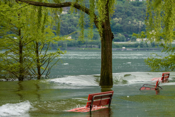 Hochwasser am Lago Maggiore