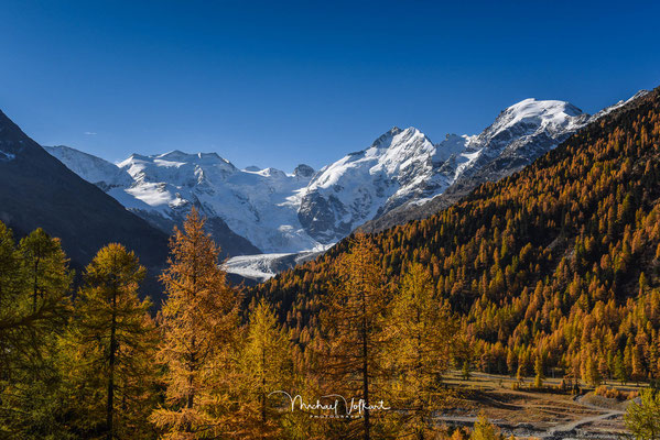 Blick ins Val Morteratsch