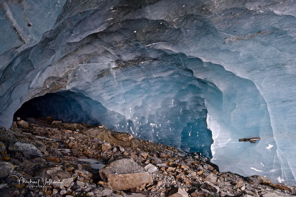 Gletscherhöhle im Val Roseg