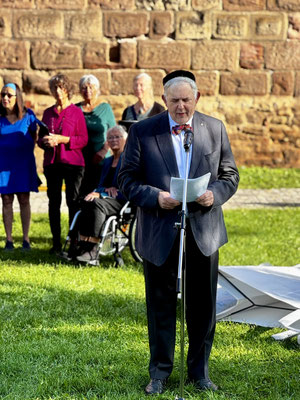 Jüdischischer Gebetsbeitrag, Rabbiner Steven Langnas, IKG Nürnberg