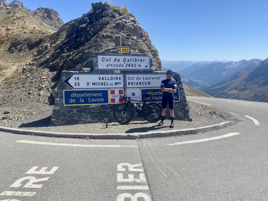 Mit dem Rennrad auf dem Col du Galibier (2642 Meter) | September 2025