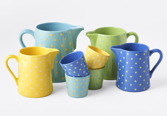 Krüge, Becher, Schalen, Töpfereierzeugnisse, Töpfe, handgemacht, Ton. Geschenke & Accessoires
