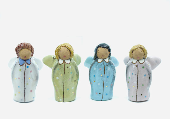 Engel, Keramikengel, Keramikfiguren, Weihnachten, handgemacht. Geschenke & Accessoires 