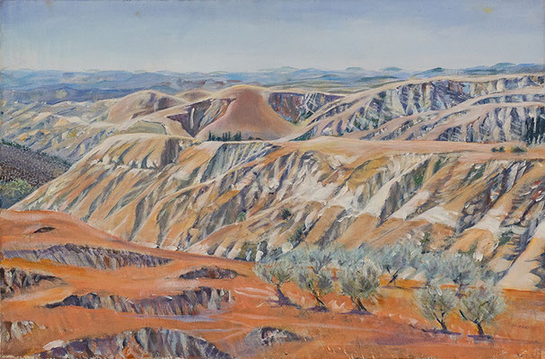 Italienische Landschaft   Acryl auf Leinwand   60x40 cm