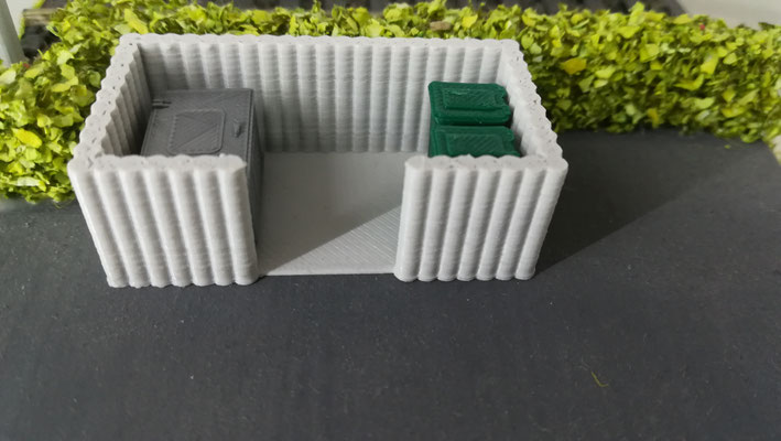 Abfall Container H0