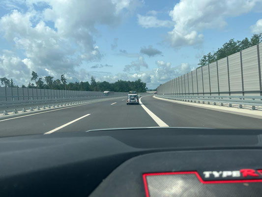 ... und schon fast zuhause...