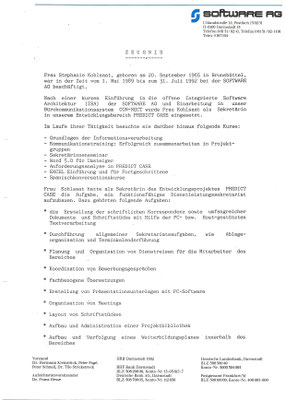 Software AG Darmstadt · Office Management