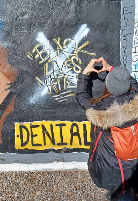 Michelle en soutien à Black Lives Matters