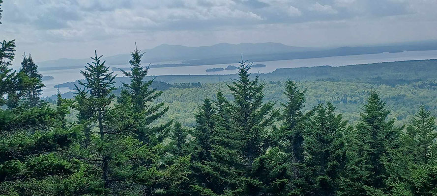 Le Moosehead Lake depuis Little Kineo