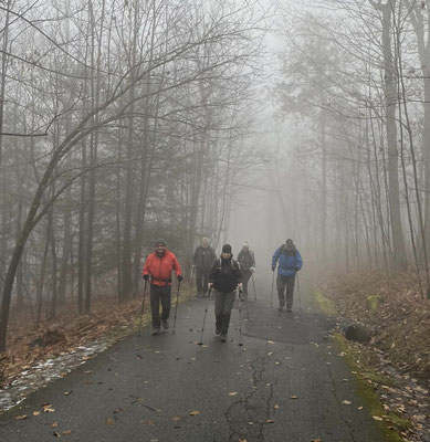 Le brouillard s'intensifie