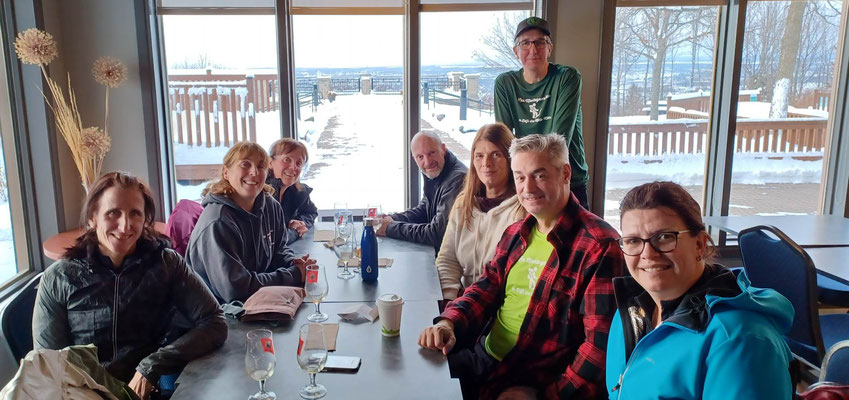 Les participants à l'après-rando