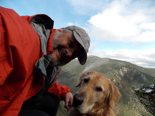 Pierre Leduc et son chien Dusty