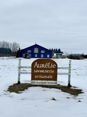 La façade des savons d'Aurélie