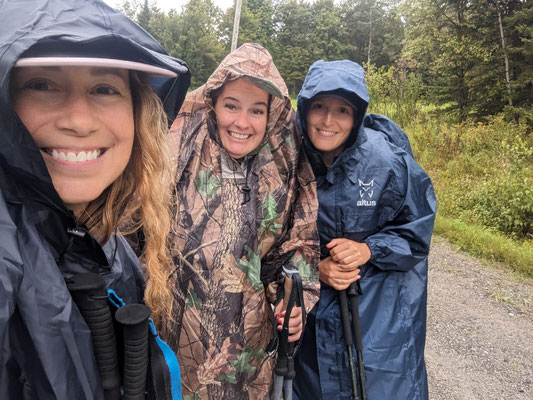 Denise Bourassa, Nathalie Kègle et Fanny Santarossa