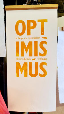 Optimismus Werkdruckpapier, 240 × 510 mm, 10 Exemplare
