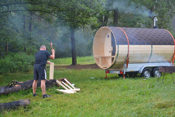 Sauna am See