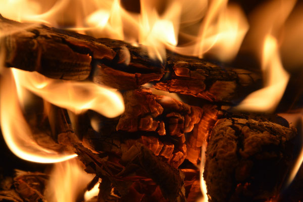 Sauna mit Holzofen