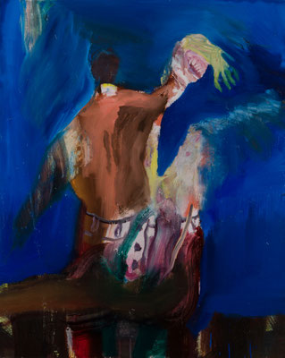 2018 - 2020　Oil on Canvas　F40(100×80.3cm)　個人蔵