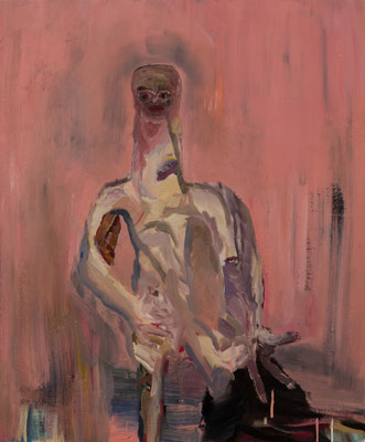壁　Oil on Canvas　F20(72.7 x 60.6 cm)