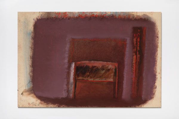 炉 2025.7.23　Oil on Wood board　30×45cm