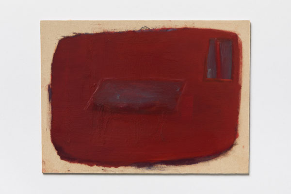 炉（蒸発）2023.4.28 - 2025.7.27　Oil on Wood board　19×25.8cm