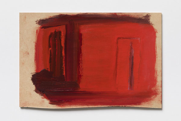 炉（訪れるもの）2023.5.4 - 2025.5.11　Oil on Wood board　15.1×22.5cm