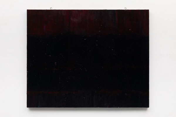 黒い水　核の湖　Black Water, Nuclear Lake　Oil on Canvas　F40(80.3×100cm) 個人蔵