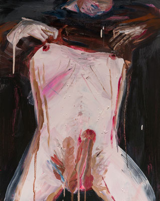 彼　oil painting　F30(91.0×72.7cm)