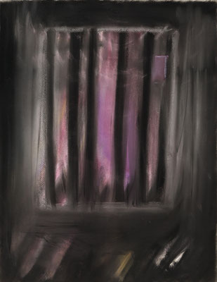 小さい家のためのスケッチ7/Sketch for a Little House7　pastel on paper　P10（53.0×41.0cm)