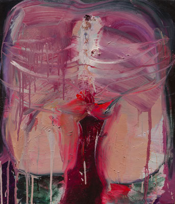 Anus  oil painting　F10（53.0×45.5cm)