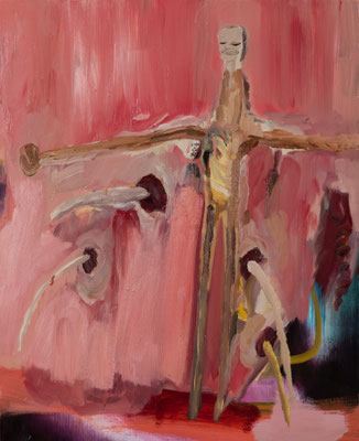 通路　Oil on Canvas　F15(65.2 x 53 cm)　個人蔵