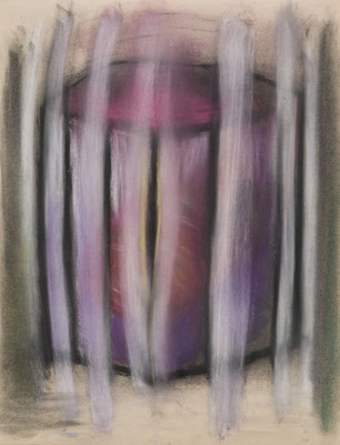 小さい家のためのスケッチ5/Sketch for a Little House5　pastel on paper　P10(53.0×41.0cm)　個人蔵