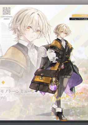 2024/10　キャラクターデザイン＆イラスト制作