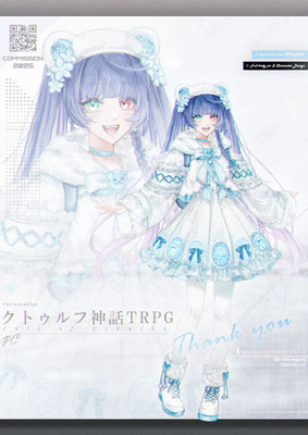 2025/07　キャラクターデザイン＆イラスト制作