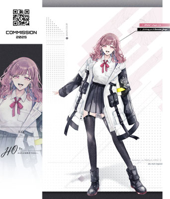2025/03　キャラクターデザイン＆イラスト制作